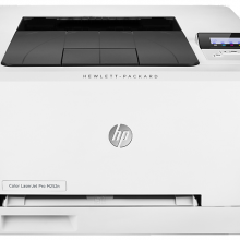 惠普HP Color LaserJet Pro M252n 彩色激光打印机